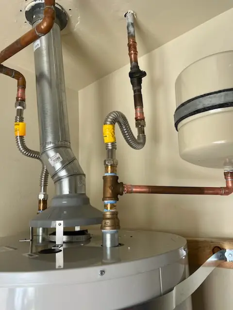 Water heater installation and plumbing repair in Fitchburg